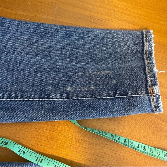 AGOLDE Sophie High Rise Distressed Skinny Crop - Picture 9 of 11